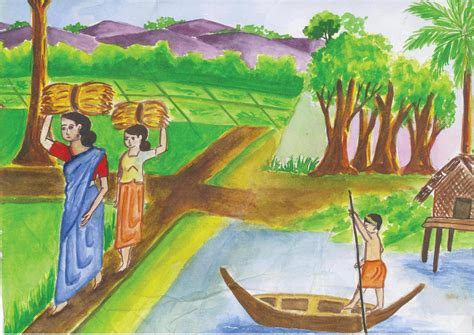 Image result for Nature Drawing Sample