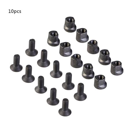 Buy Popvcly 10Pcs Metal Screw and Nut Replacement Set fit keymod Rail ...