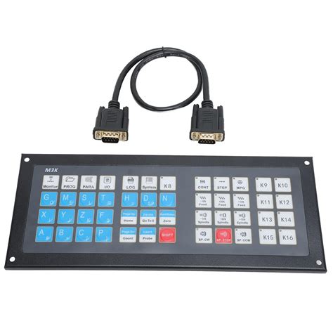 CNC Controller System Keyboard Expansion Panel with Cable, plasma ...