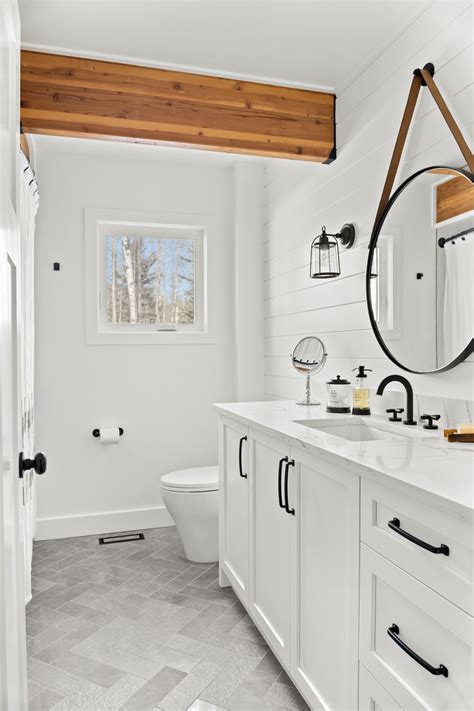 Farmhouse Bath Flooring 12 Modern Farmhouse Bathrooms To Inspire Your