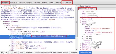 Debug Knockout.js in Visual Studio 的图像结果