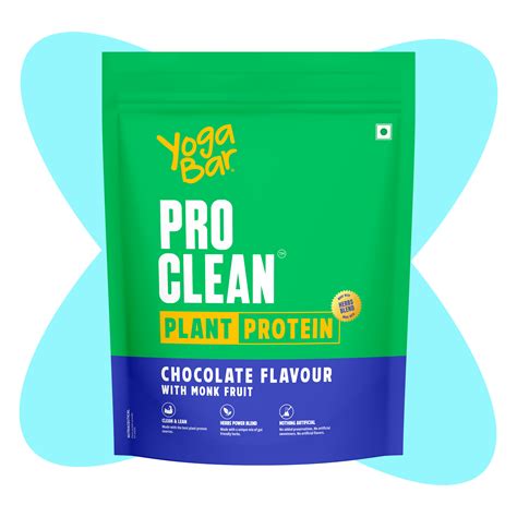 Buy ProClean Plant Protein with Monk Fruit (Chocolate) 500g in India at ...