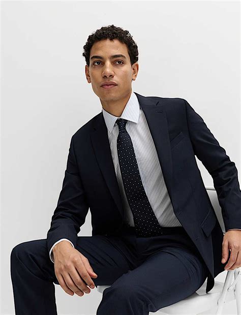 Buy Slim Fit Machine Washable Suit Jacket at Marks & Spencer