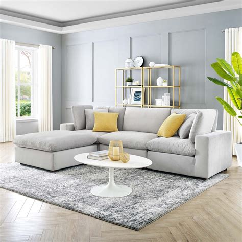 Sectional Sofa Gray