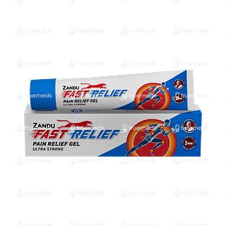 Zandu Fast Pain Relief Ultra Strong Gel 30 Ml - Uses, Side Effects ...