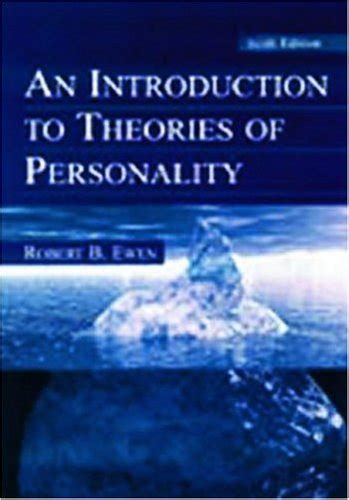 Buy An Introduction to Theories of Personality: 6th Edition Book Online ...