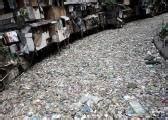 Plastic afval in de oceaan
