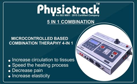 Physiotrack Physiotherapy 5 In 1 IFT MS Tens Ultrasound Deep Heat ...