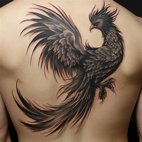Phoenix Bird Tattoos: Meaning, Significance (100 Designs) - HBTat2