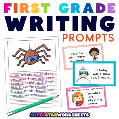 Image result for First Grade Writing Prompt Worksheets