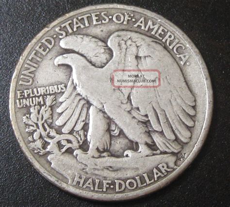 1945 Walking Liberty Silver Half Dollar Fine E56