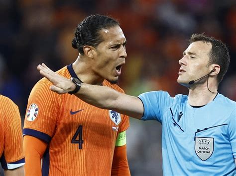 Van Dijk Slams Controversial Penalty Call in Netherlands' Euro 2024 Ex