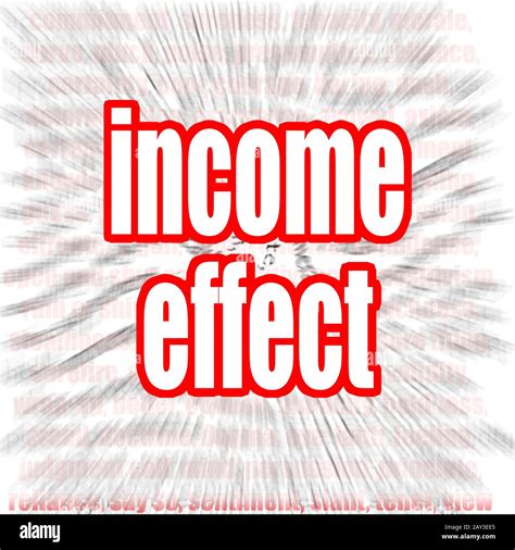 Income effect definition hi-res stock photography and images - Alamy