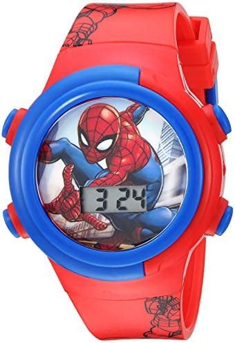 Buy Accutime Kids Marvel Spider-Man Digital Quartz Plastic Watch for ...