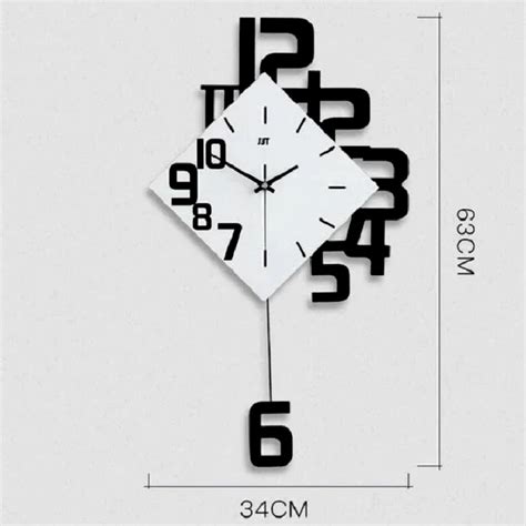 Modern - Pendulum Wall Clock – TangyOak