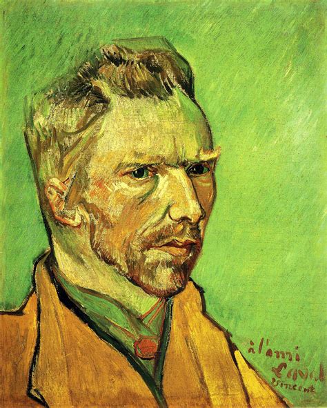 Self Portrait - Vincent van Gogh - WikiArt.org - encyclopedia of visual ...