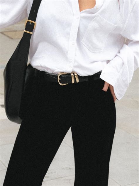 Reptile eco-leather belt :: LICHI - Online fashion store