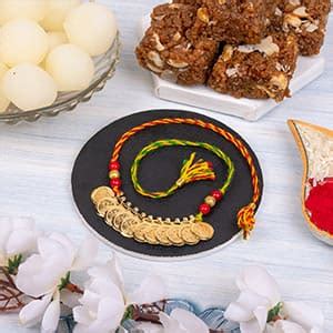 Order Rakhi with Sweets Online in India - Rakhibazaar
