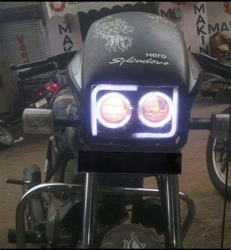 Image result for Red Colour Splendor Modified