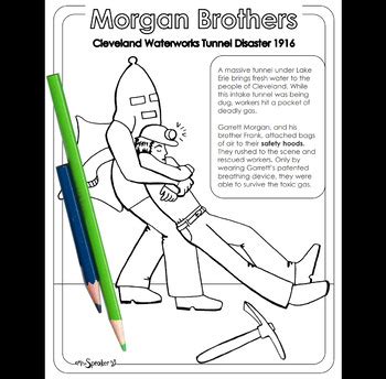 Garrett Morgan, Color Read & Learn by MrsSpeaker | TPT