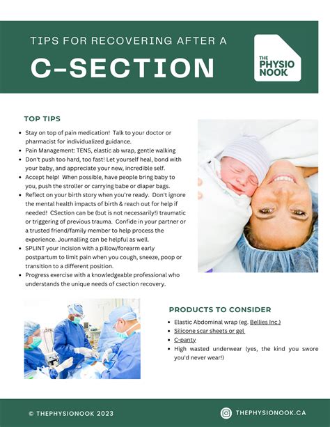 C-Section Recovery — The Physio Nook