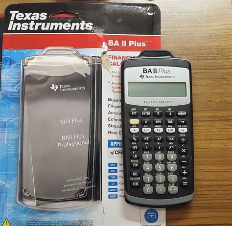 Texas Instruments BA II Plus - Financial Calculator, Hobbies & Toys ...