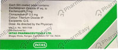Rexipra Plus Strip Of 10 Tablets: Uses, Side Effects, Price & Dosage ...