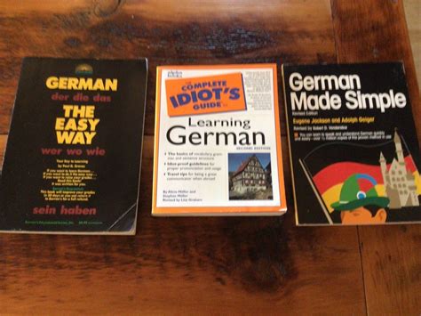 The Complete Idiot's Guide to Learning German + German Made Simple +The ...