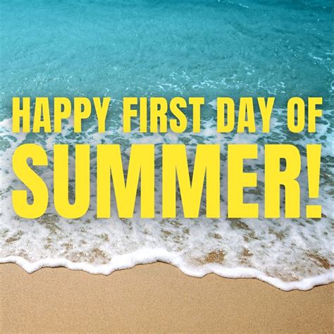 Happy First Day Of Summer