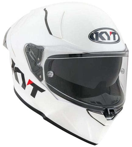KYT R2R Pro Plain White Helmet – LazyAssBikers