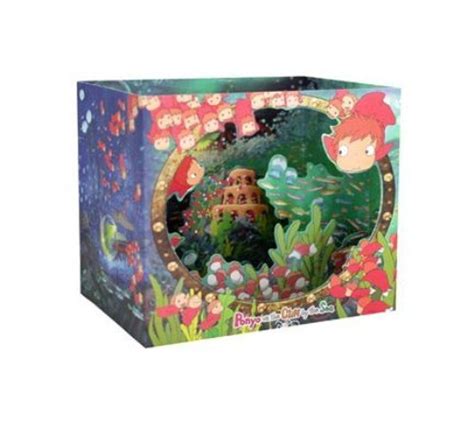 Buy Studio Ghibli Dimensional Cards Diorama 4 Types Limited Edition ...