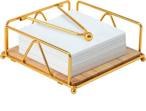 Buy Kiwilon Rose Gold Metallic Napkin Holder for Dining Table Tissue ...