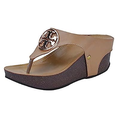 Get Glamr Designer Wedges Beige: Buy Online at Low Prices in India ...