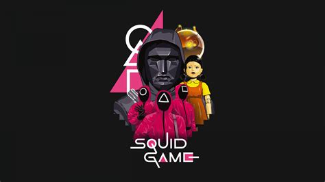 Squid Game 2 Wallpaper 4K, Poster, Season 2, Dark background