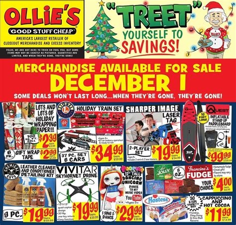 Ollie's Bargain Outlet Outlet Weekly Ad from December 1