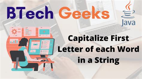 How to Capitlize Each Word in a for Loop in Java 的图像结果