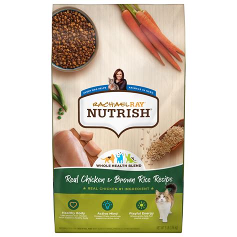 Nutrish™ Real Chicken & Brown Rice Recipe Dry Food for Cats