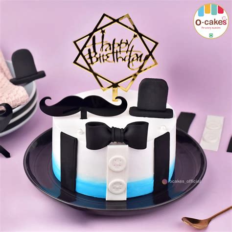 CC5 Gentleman Birthday Cake: Celebration Collection