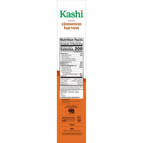 Kashi Organic Cinnamon Harvest Cereal - Shop Cereal at H-E-B