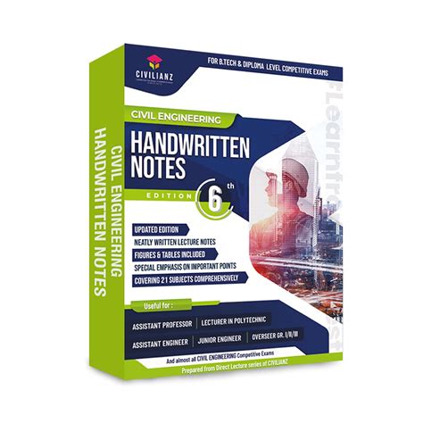 Civil Engineering Handwritten Notes 6th Edition : CIVILIANZ: Amazon.in ...
