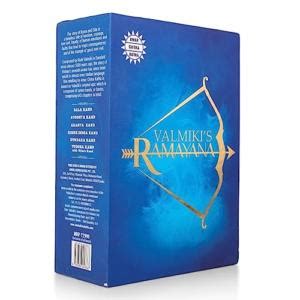 Valmik'is Ramayana 6 volume set ( English) & Dasha Avatar (10002 ...