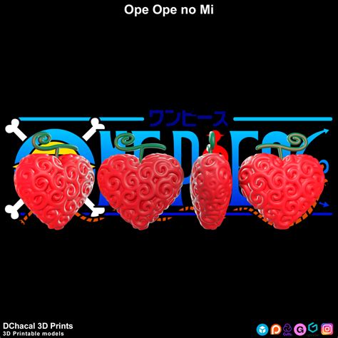 STL file Ope Ope No Mi - One Piece ⚖️・3D printer design to download・Cults