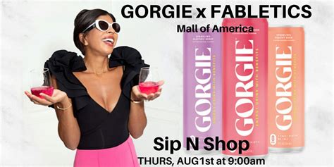 Sip N Shop with GORGIE x Fabletics, Fabletics, Bloomington, 1 August ...
