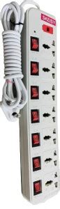 Skeisy Extension Board, 7+7 Multi Plug Points Universal Sockets Strip ...