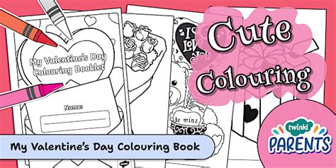 My Valentine’s Day Colouring Booklet