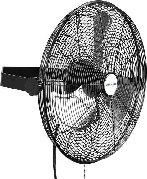 BILT HARD 14 in. 3-Speed Mountable Wall Fan, Industrial Indoor/Outdoor ...