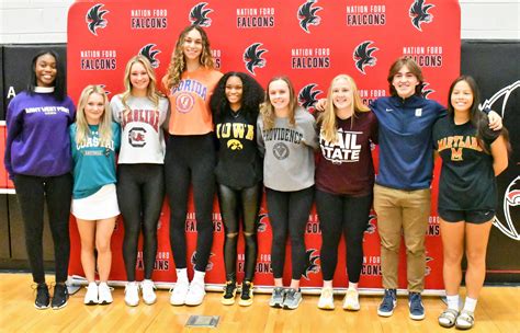 Nation Ford has nine commits to college - Fort Mill Prep Sports