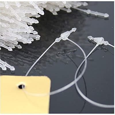 Esowemsn 2000pcs Plastic Fastener Hang Tag Snap Lock 5 Inches India | Ubuy