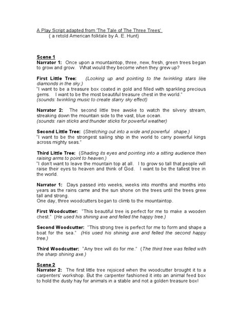 Image result for Tale of Three Trees