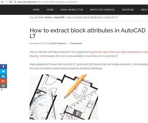 Image result for AutoCAD Extract Data
